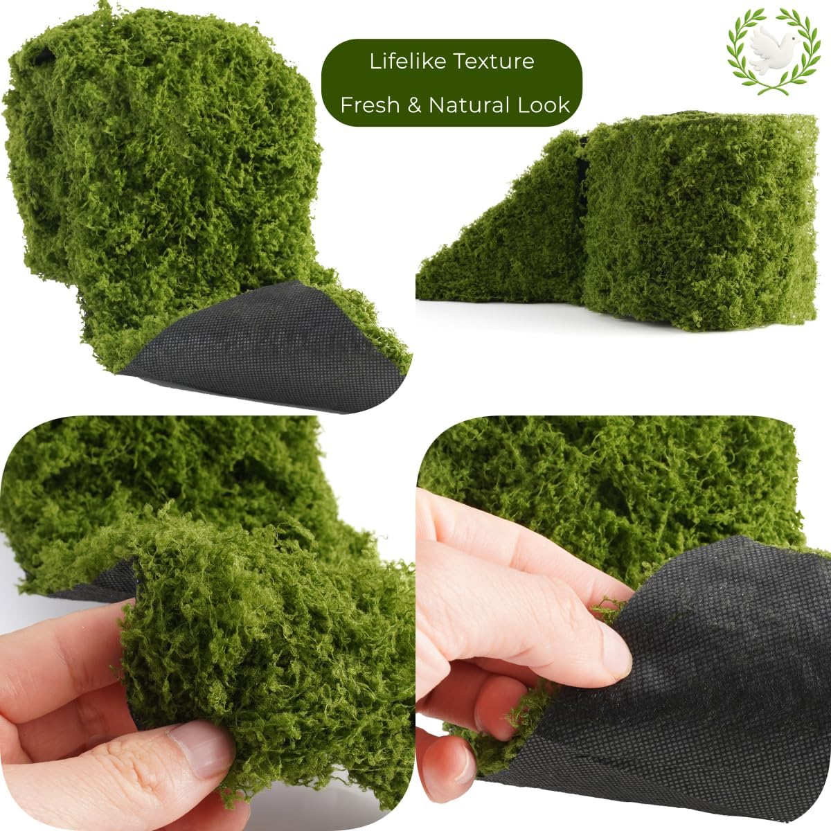 Artificial Moss Table Runner D - огляд і ціна Sphagnum Moss Dry