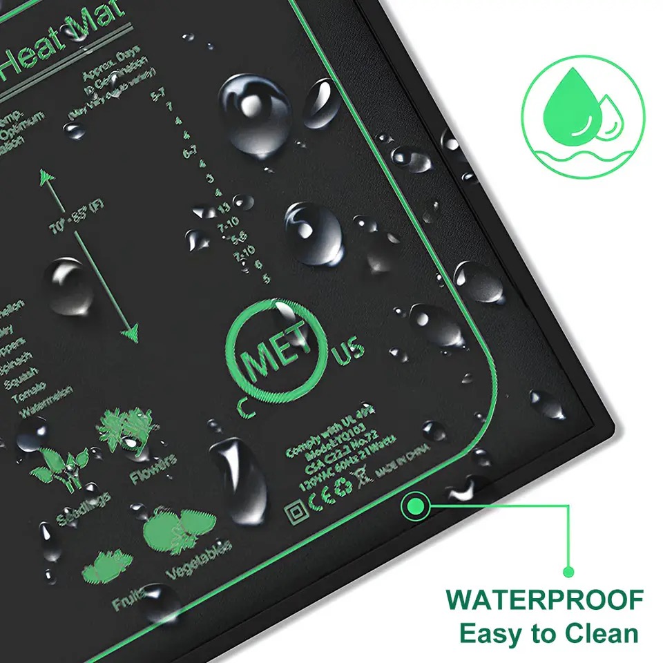 10/25/50CM Seedling Heat Mat I - огляд і ціна Heat Mat Seedling